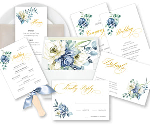 Wedding Collection Stationery Editable Templates
