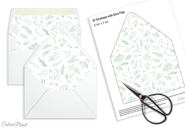 Sympathy Card, Eucalyptus Design - Symp019