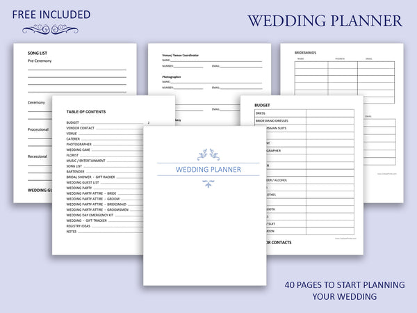 Wedding Collection 42 Templates, LONDON Design - WED11